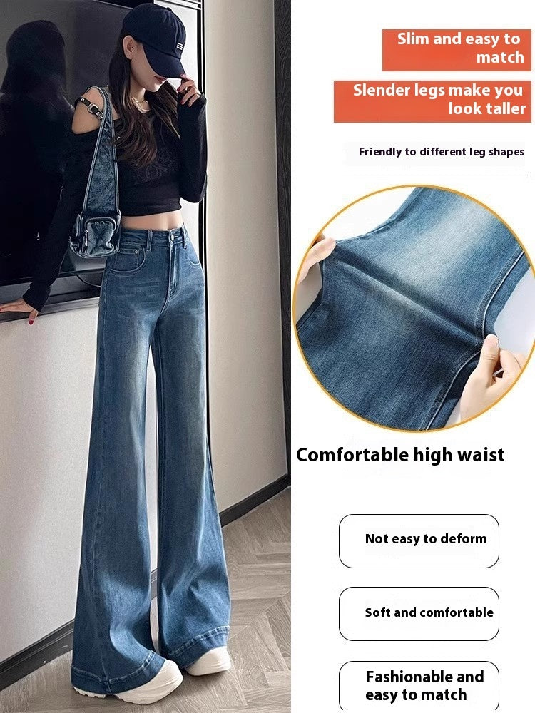 Women's Narrow Wide-leg Skinny Jeans